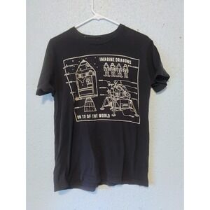 Imagine Dragons On Top of The World T-Shirt Size Medium Rock Music Tee Band Y2K